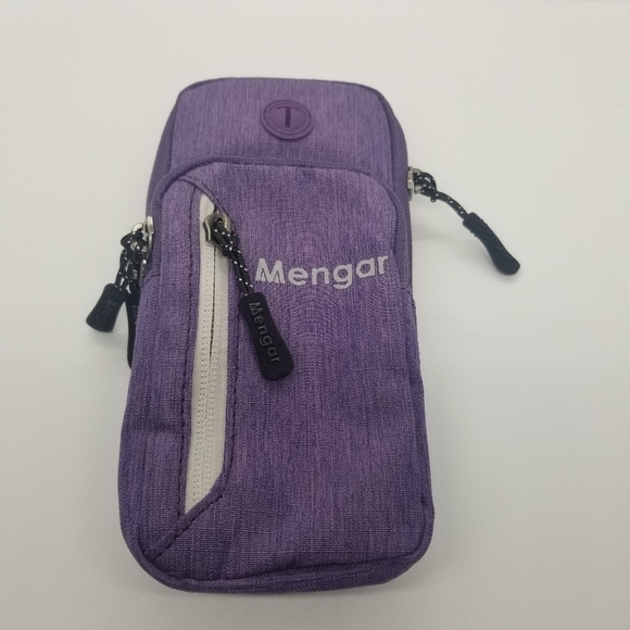 Mengar purple water-resistant arm band for running - Picture 1 of 6